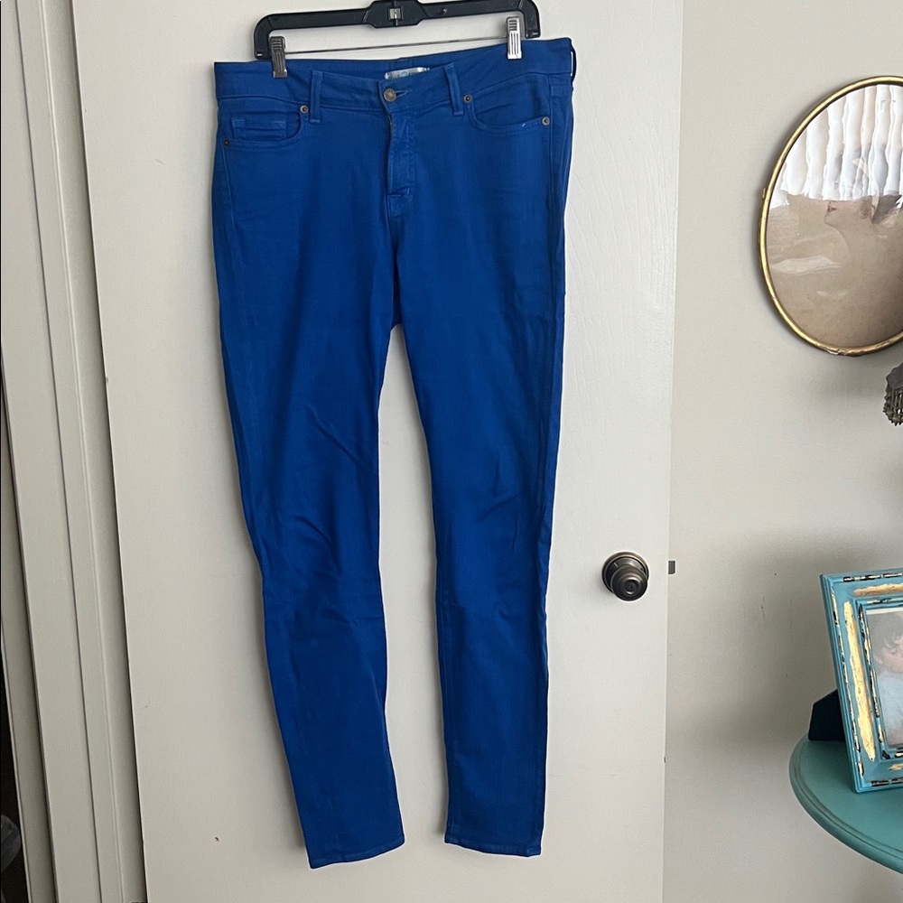 Vibrant Blue Skinny Jeans
